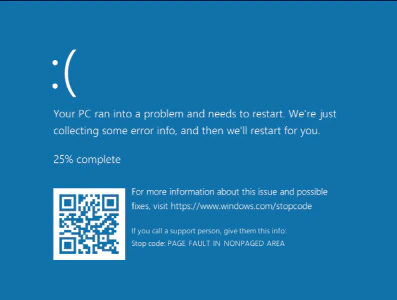 Blue Screen of Death or BSOD